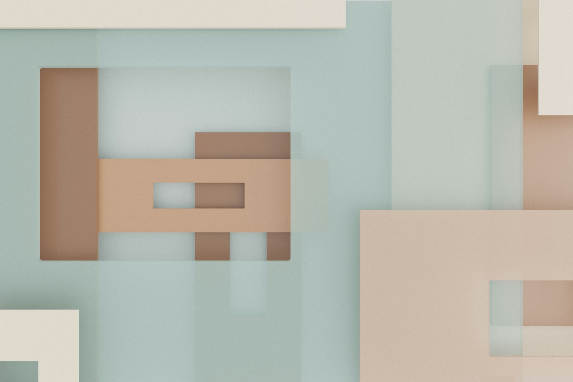 a group of boxes